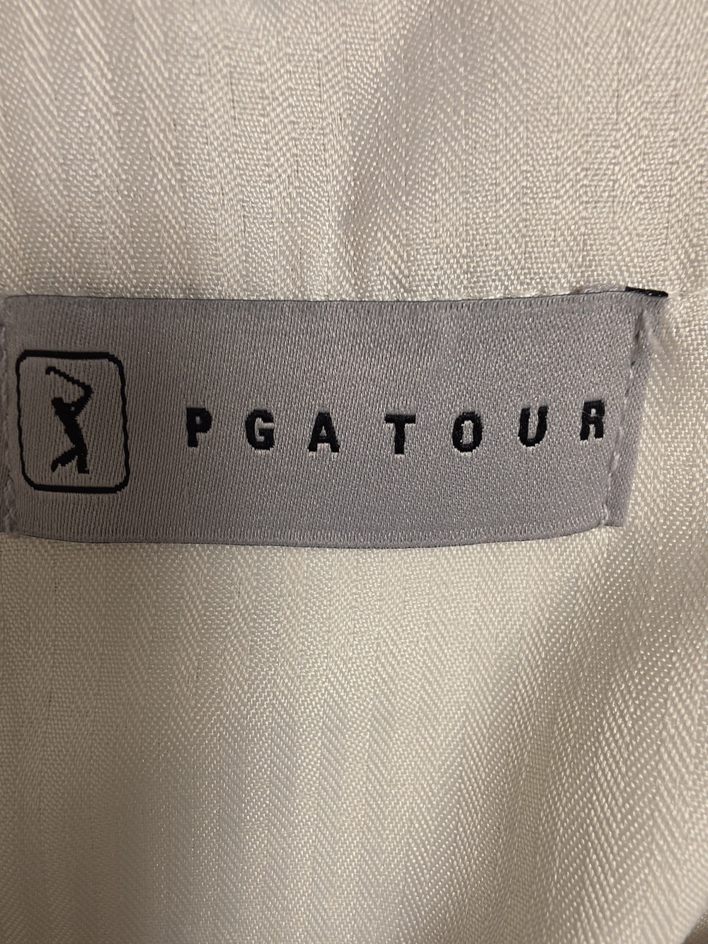 PGA Tour Light Cream Performance Flat-Front Golf Shorts - Picture 6 of 7